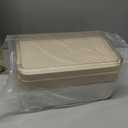 Delamu Bathroom Organizers and Storage, 2 Tier 2 Drawer Makeup Organizer Countertop, Easy to Install, Ideal for Bathroom Counter, Vanity, Ideal for Women Girls, Amber (2Drawers 1 Pack)