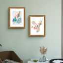 Frametory, 12x16 Ornate Photo Frame With White Color Mat for 8x12 Picture & Real Glass, Bronze