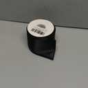 HUIHUANG Black Satin Wired Ribbon 2-1/2 inch Double-Faced Satin Wire Edge Ribbon for Wreaths, Bows Making, Gift Wrapping, Holiday Home Decor, Crafts, Holiday Tree Bows-Continous 10 Yards