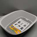 Arm & Hammer Large Sifting Litter Box Scoop Free Cat Litter Tray with Microban 