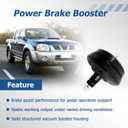 WFLNHB Vacuum Power Brake Booster without Master Cylinder Replacement for X6 2008-2019 Replacement for X5 2007-2018 34336772929 538008