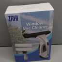 Electric Window Vacuum Cleaner, 2000Pa Rechargeable Windows Squeegee for Glass Shower Doors, Mirrors, Tiles & Car Windows