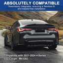 Spoiler Wing Rear Spoiler Compatible with BMW 4 Series G22 Coupe