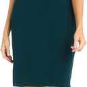 R&M Richards Women's 2-Piece Knee-Length Dress Set W/Sheer 3/4 Sleeve Embellished Jacket - Formal Cocktail Party Outfit (Green) 22 Plus