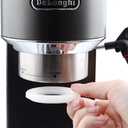 Gasket seal Part - Compatible with Delonghi Espresso Machine Dedica EC680 EC685 EC695 EC820 EC850 EC860 EC9335M EC9355M EC9665M, SMEG Silicone Ring 5313221491