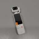 W & O Portable 2.5K Video Recorder with 180 Rotating Lens, Vlogging Camera,Pocket Body Camera with Audio & Video Recording, 7Hour Power, Handheld POV Cameras with 32GB CardWhite