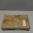 4 Pcs 6" Black Solid Steel Floating Shelf Bracket Blind Shelf Supports - Hidden Brackets for Floating Wood Shelves - Concealed Blind Shelf Support  Screws and Wall Plugs Included