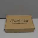 Ravinte 20 Pack Solid Single Hole Kitchen Round Cabinet Knobs Champagne Bronze Pulls Drawer Knobs Kitchen Cabinet Hardware Handles