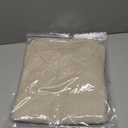 Men's Knit Long-Sleeve Sweater Pullover Soft Casual Regular Fit Basic Tops (Medium, Light Apricot)