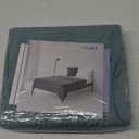 YnM Cooling Weighted Blanket for Adults, 15lbs Heavy Bed Throw for One Person of 140lbs, Perfect for Hot Sleepers or Warm Climates with Rayon/Glass Beads(48x72 Inches,Twin/Full Bed, Sea Grass)