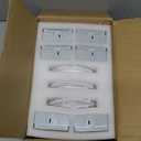 Ensenior 6 Pack 4 Inch LED Recessed Light, Dimmable, 2700K-5000K 5CCT, 750LM High Brightness, 9W 120V, Damp Rated, ERL-9X-ETL, Ultra-Thin Canless Wafer Ceiling Light - ETL & FCC & IC