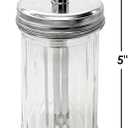 1 Stop & Go 12 oz Sugar Pourer with Precision Spout and Durable Metal Lid  Perfect for Sugar, Salt, Spices, and Powdered Ingredients  Easy-Pour Design for Kitchen, Dining, and Baking- Set of 4