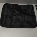 Tudomro 12 Pcs Large Packing Cubes Luggage Organizers for Suitcase Mesh Travel Organizer Bags Travel Packing Organizers for Traveling Camping Hiking (Black,15.8 x 11.8 x 4.3 Inch)