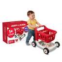 Radio Flyer Scan & Sort Shopping Cart, for Kids 1+, Red, for Indoor Play