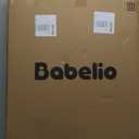 Babelio Baby Gate for Doorways and Stairs, 26"-40" Auto Close Dog Gate, PressGuard C5, Easy Install Pressure Mounted Gate, fits for Narrow and Wide Doorways, Safety Gate Door for Child and Pets (White)