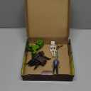 Mattel Minecraft Story Set with 4 Action Figures & 3 Accessories, Overworld Encounters Pack Inspired by a Minecraft Movie, Toy Collectible (Multicolor)