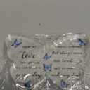 Bucherry Sympathy Gifts for Loss of Loved One Bereavement Gifts Memorial Acrylic Butterfly Funeral Condolences in Memory of Loss Loved One Remembrance Mom Dad Husband Mother Father Grandma