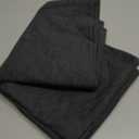 PURE ERA Jersey Knit Pillowcases 100% T-Shirt Cotton Super Soft Comfy Breathable, Set of 2, Standard 20" x 26", Heathered Charcoal Grey