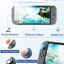 2 x TanReginal Hard Carrying Case for Nintendoo Switch 2 , Portable Switch 2 Protective Case for Nintendoo Switch 2 Console and Accessories All In One PlaceClassic Red-BlueCompact Internal Structure