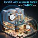 2026 WiFi Extender Signal Booster, New Gen Internet Booster for Home, 4X Faster, Covers up to 16,899 sq.ft, Wi-Fi Repeater with Ethernet Port, Wireless Long Range Amplifier, Easy Setup (White)