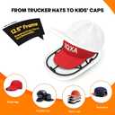 XQXA Hat Washer Cage with Mesh Bag – Baseball Cap Cleaner for Top-Load & Front-Load Washers, Structured Shaper for Adult/Youth Hats, Dishwasher Safe – 2-Pack (ASSY Required)