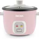 Aroma Housewares 4-Cups (Cooked) / 1Qt. Rice & Grain Cooker (ARC-302NGP), Pink