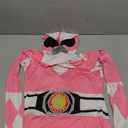 Morphsuits Power Ranger Costume Adult, Power Rangers Costume Adult Men, Power Ranger Costume Adult Woman (Medium, Pink)