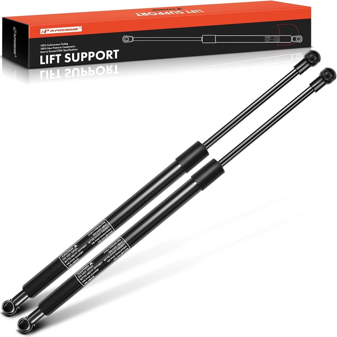 A-Premium Tailgate Rear Hatch Lift Supports Shock Struts Springs Compatible with Select Jeep Models - Grand Cherokee 2011 2012 2013 WK2 Series without Power Liftgate - Replace# 68083884AA(2PC Set)