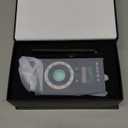 Hidden Camera Detectors, Anti Spy Camera Finder, GPS Tracker Detector, Hidden Devices Detector for Airbnb, Hotels, Bathroom, Home, Office (Black)