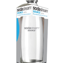 SodaStream 1L Slim Metal Carbonating Bottle, Single
