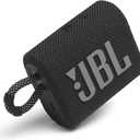 JBL - GO3 Portable Waterproof Wireless Speaker - Black 