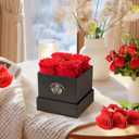 Suturun Preserved Roses Forever Flowers Gifts for Women,Eternal Preserved Rose with Necklace Romantic Gift for Her,Mom,Wife,Girlfriend on Birthday Anniversary