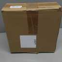 4 Pcs Chain Link Fence 1/2 (2 3/8 OD) x 6 Wood to Steel Post Corner Adapter Wood Fence Steel Post Bracket Adapter Brackets Heavy Duty Galvanized Iron