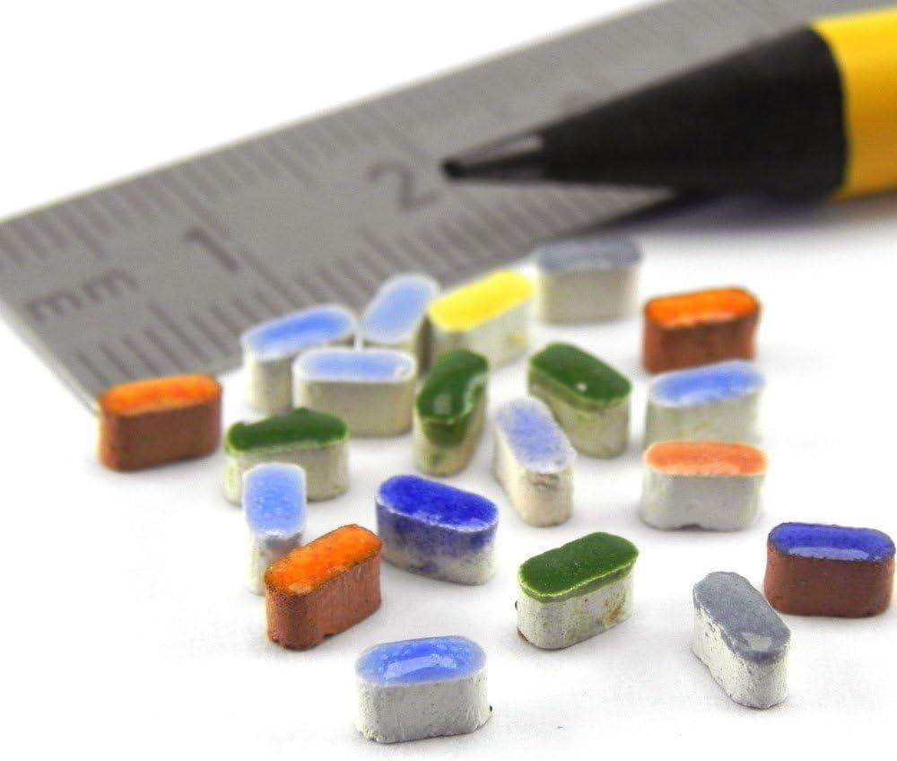 Mosaic-Minis, 1000 Pieces, Micro 5x2x3mm, 20 Colors, MXAL