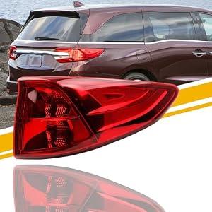 Dasbecan Outer Tail Light Compatible with Honda Odyssey 2018-2024