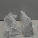 2 Pack 7 Tier Essential Oil Organizer,Clear Essential Oil Holder,Essential Oil Storage Shelf,Essential Oil Collection Display Rack Organizer Holds 5ml 10ml 15ml 30ml Essential Oils