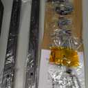 USX MOUNT Full Motion TV Wall Mount for Most 32-70 inch TVs up to 99 lbs, Wall Mount Bracket with Dual Articulating Arms, Swivel, Tilt, Max VESA 400x400mm, TV Mount Fits 12/16 Wood Studs