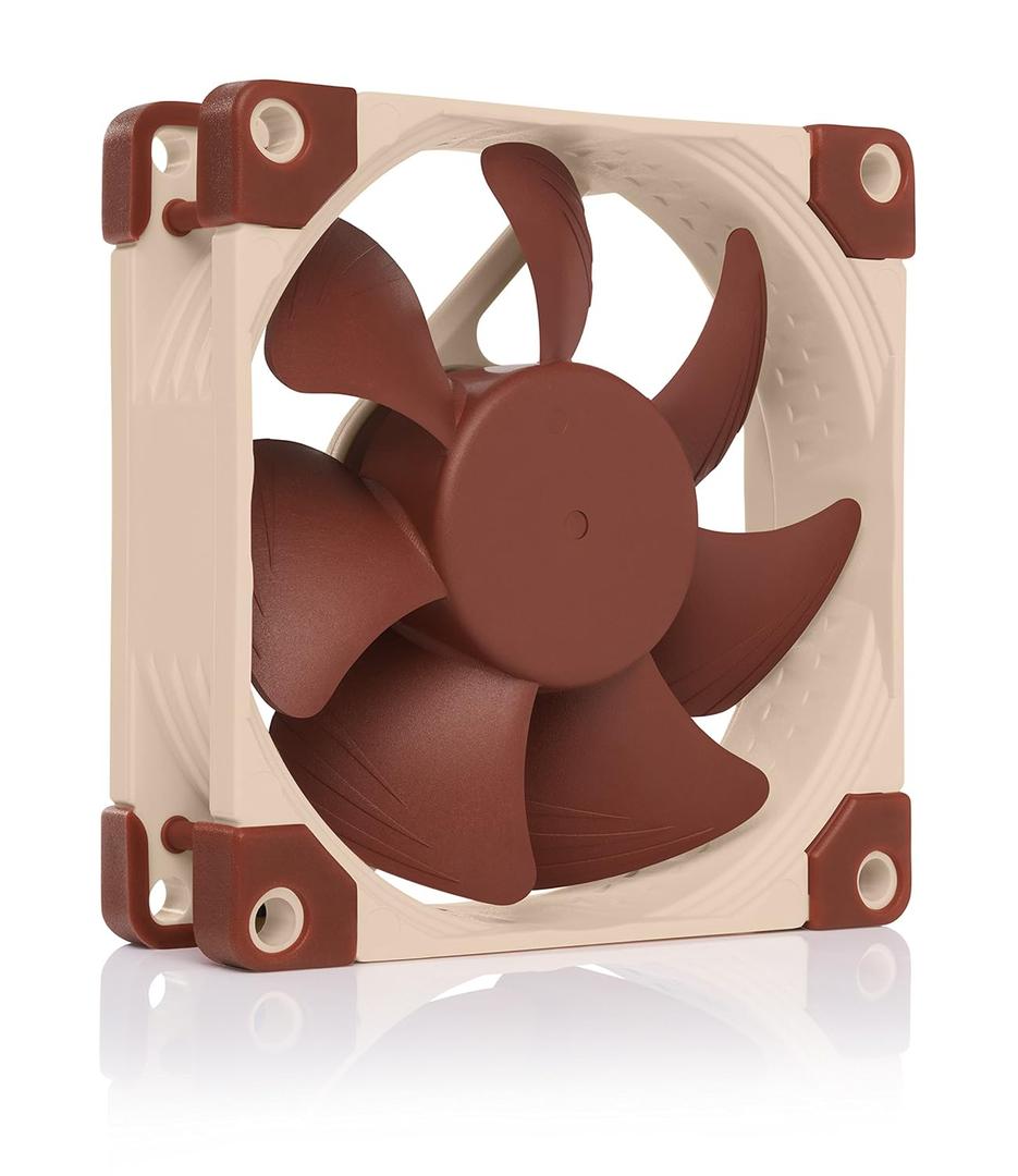 Noctua NF-A8 PWM, Premium Quiet Fan, 4-Pin (80mm, Brown) (1 Count (Pack of 1))