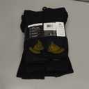 GOLDTOE Men's Harrington Crew Socks (Multipack) (Large, Black (6-pairs))