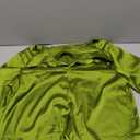 Syewan Premium Soft Breathable Stretch Satin Silk Button Down Shirts for Women Long Sleeve Leopard Blouses Work Dress Tops, Size S