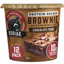 Kodiak Cakes Chocolate Fudge Brownie in a Cup, 2.36 Ounce (Pack of 12) (Packaging May Vary)