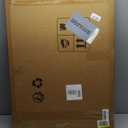 Tanmicoshomy Wood Bathroom Mirrors for Wall 24x32 Inch, Irregular Wooden Framed Rectangular Wall Mirrors for Bathroom Bedroom or Entryway, Horizontal or Vertical Hanging (Brown)