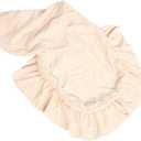 High Elasticity Dining Chair Cover with Skirt Comfortable Stretchable Seat Protector for Kitchen Office Party Washable Scratch-Resistant Slipcover for Dining Chairs