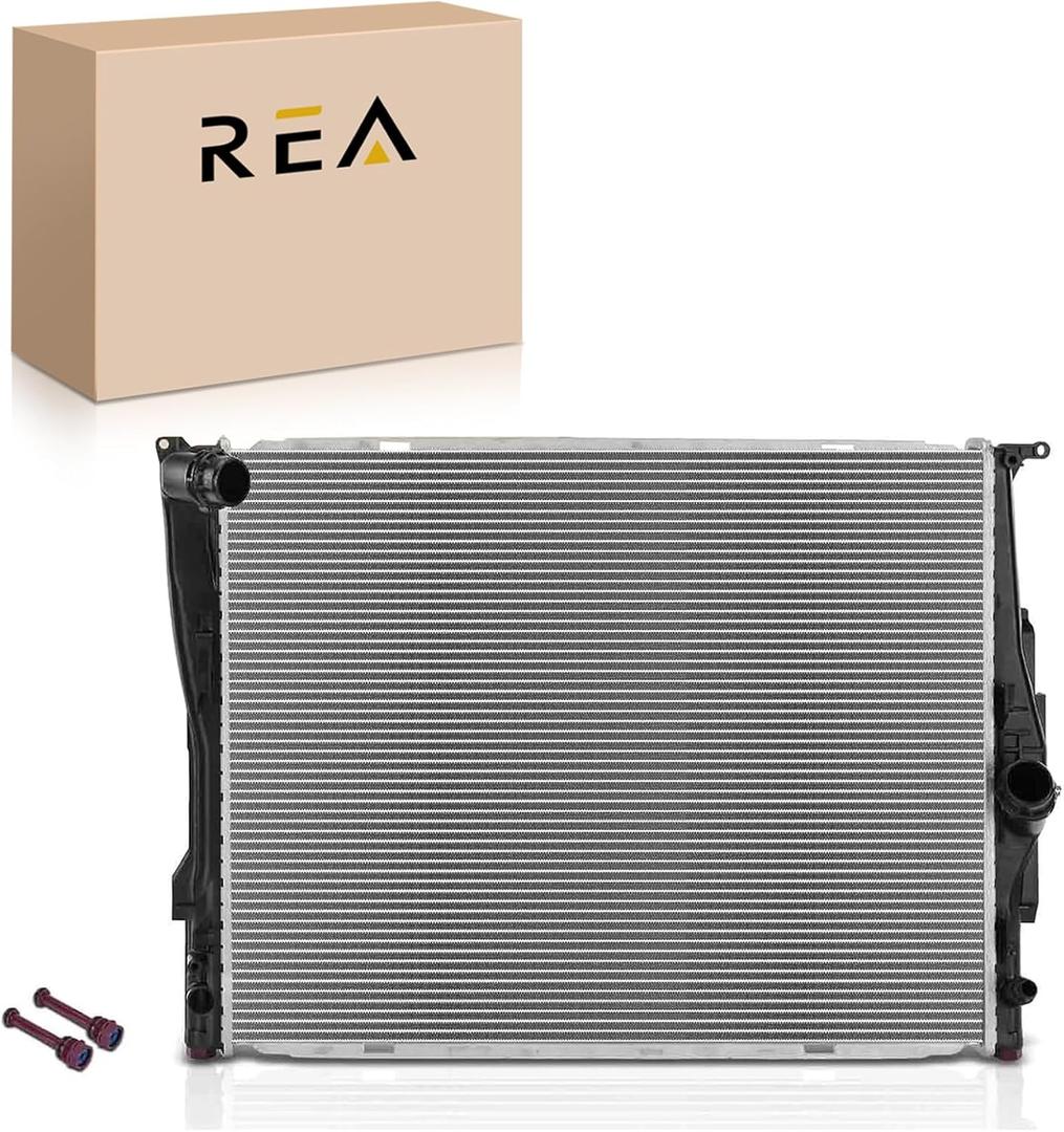 Coolant Radiator Assembly with Transmission Oil Cooler Compatible with BMW 328i 3.0L 2007-2013328i xDrive 3.0L 2009-2013325i 3.0L 2006328i 2.0L 2012-2013328i xDrive 2.0L 2013 & More 17117542199