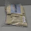 ChrisDowa Grommet Room Darkening Curtains for Bedroom and Living Room - 2 Panels Set Thermal Insulated Blackout Curtains (Beige, 52W x 45L)