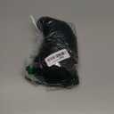 Blooming Jelly Womens High Waisted Bikini Sets Tummy Control Swimsuits Metal 1 Piece Bathing Suit (Medium, Black)