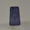 CANSHN Designed for Samsung Galaxy A16-5G Case [Full Camera Protection] [Compatible with Magsafe] Translucent Matte Back Protective Phone Cover, Deep Blue