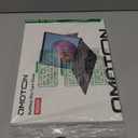 OMOTON Wireless Keyboard for Microsoft Surface Pro 7/7+/6/5/4/3 12.3 inch ONLY, Bluetooth Connection, Ultra-Slim Keyboard Type Cover with Touchpad, 7 Colors Backlit and Rechargeable, Grey