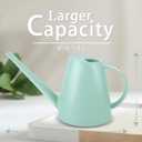 Watering Can for Indoor and Outdoor Plants - Long Spout Water Can for Garden, Flower, House Plants - 1.8L/1/2 Gallon (Green)