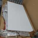 Lufeiya White L Shaped Computer Desk with Drawers & Storage Shelves, 47 Inch Corner Reversible Desk with Power Outlet for Home Office Bedroom, L-Shaped Teen PC Desks with Fabric Drawer, White